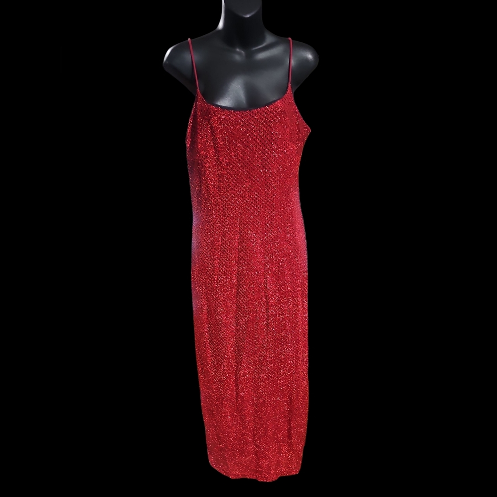 Stunning Red Sequin Dress